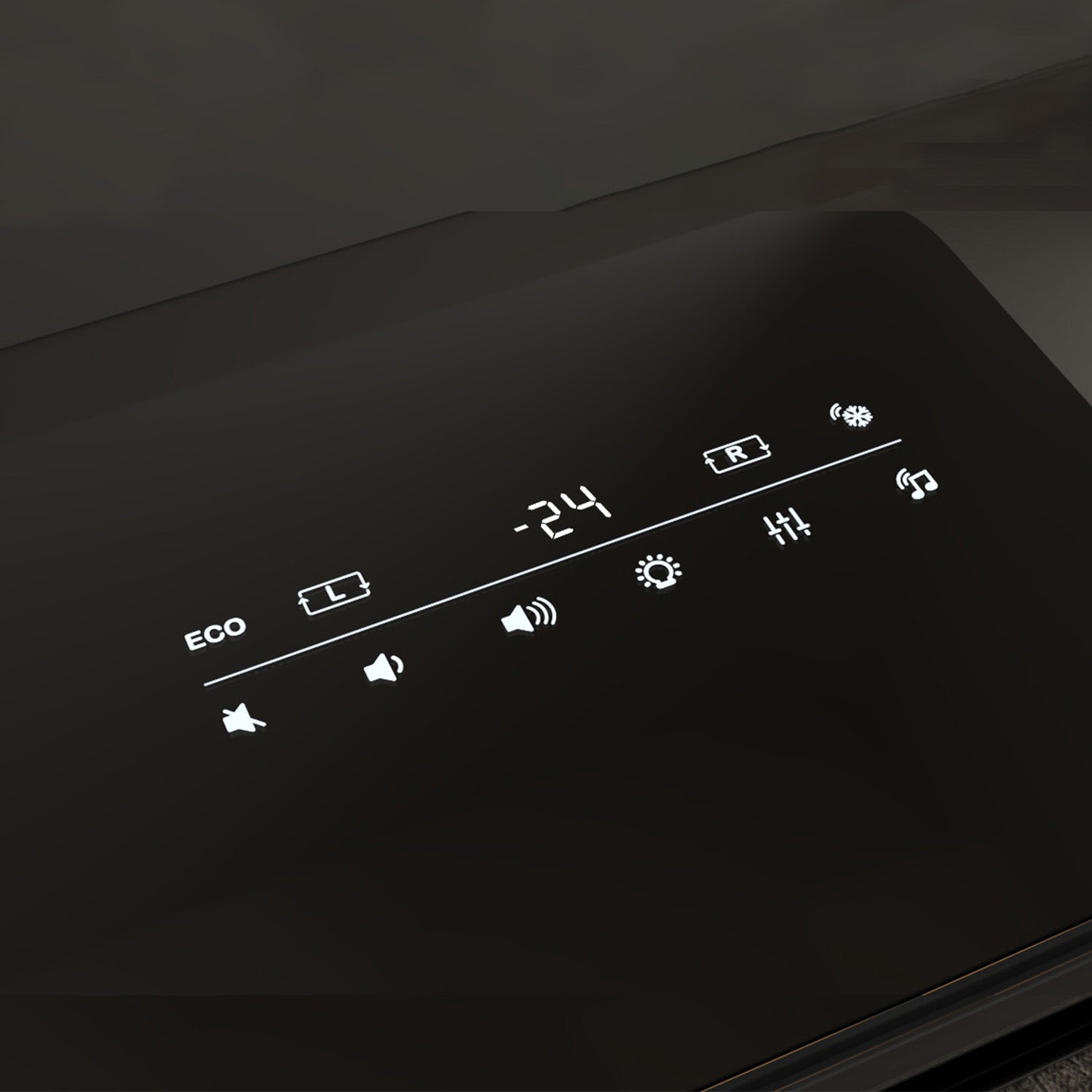 ST90Pro Smart Coffee Table Black|Refrigerated, Frozen, Wireless Charging, Minimalist