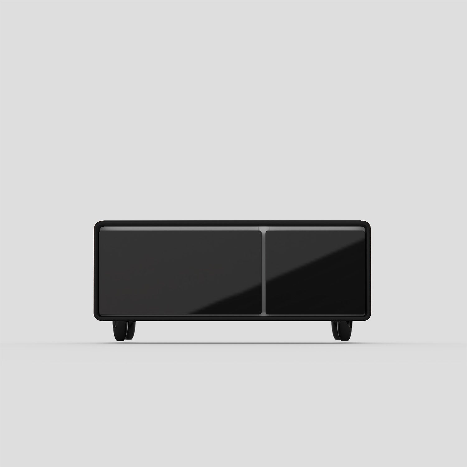 ST90Pro Smart Coffee Table Black|Refrigerated, Frozen, Wireless Charging, Minimalist
