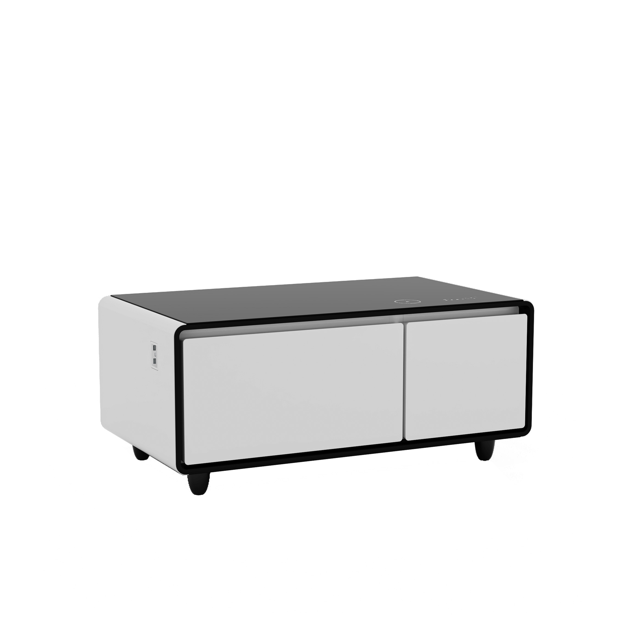 ST90Pro Smart Coffee Table White&Black